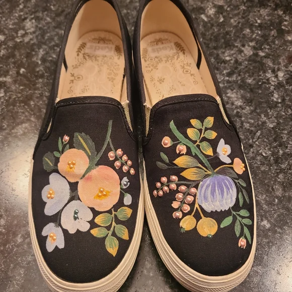 Rifle Paper Co Keds size 7 - Picture 1 of 8